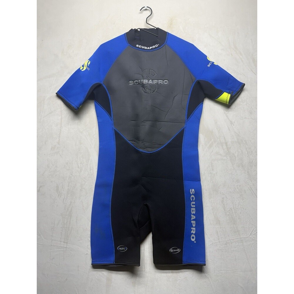 Scubapro Men's Short Sleeve Wetsuit XXL/56 Blue Black 4.5mm MPN 0404591